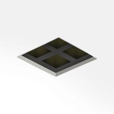 Bitpop 2.2, 3000K, 26W, 42°, schwarz, rückversetzte Installation
