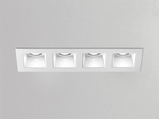 Bitpop 4.1, 3000K, 18W, 42°, белый, Белая отделка углубления для оптики, выступающий монтаж