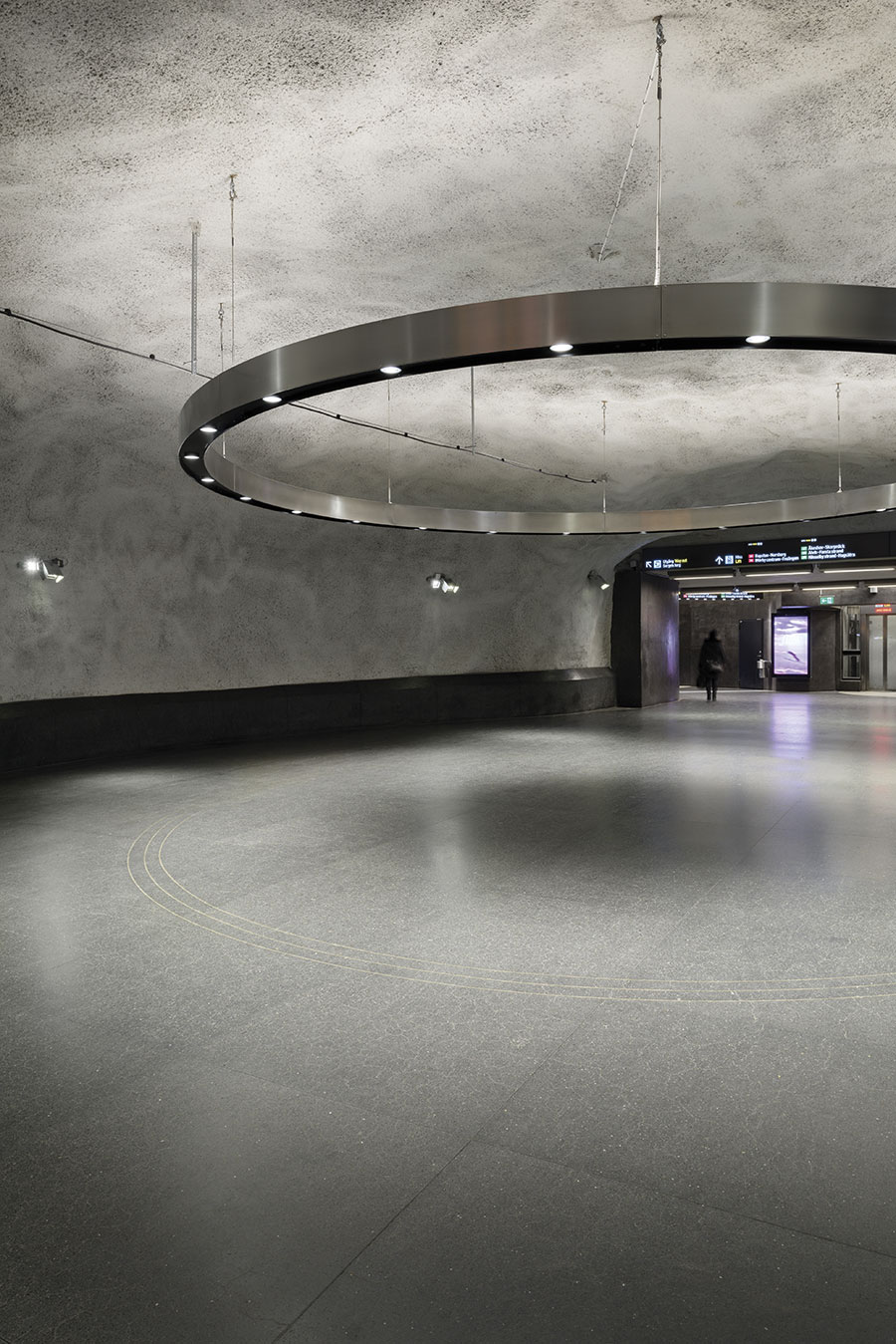 Central Metro Station Beleuchtung