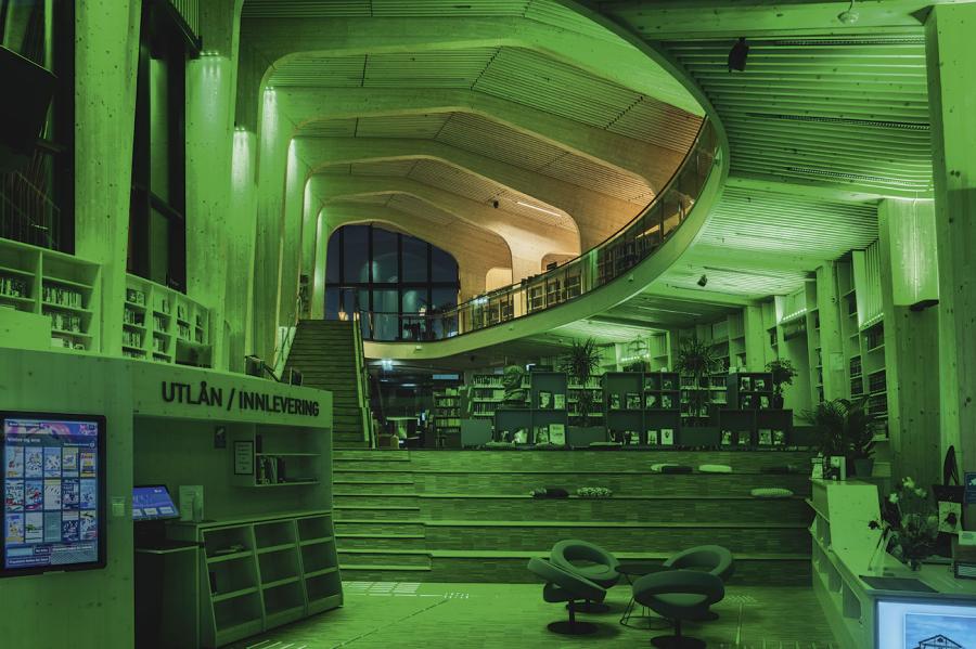 Samling Library Beleuchtung