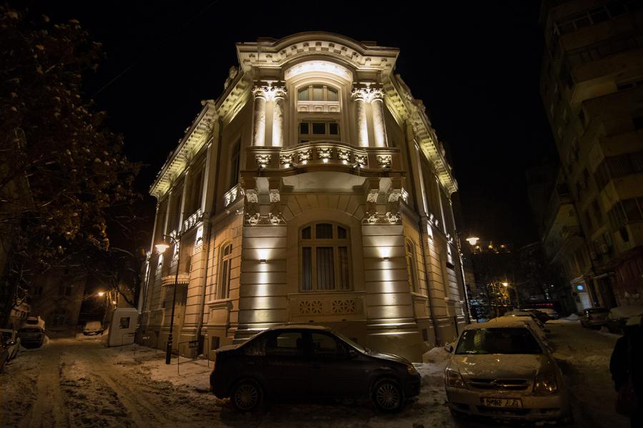 Lighting The Filipescu-Cesianu House