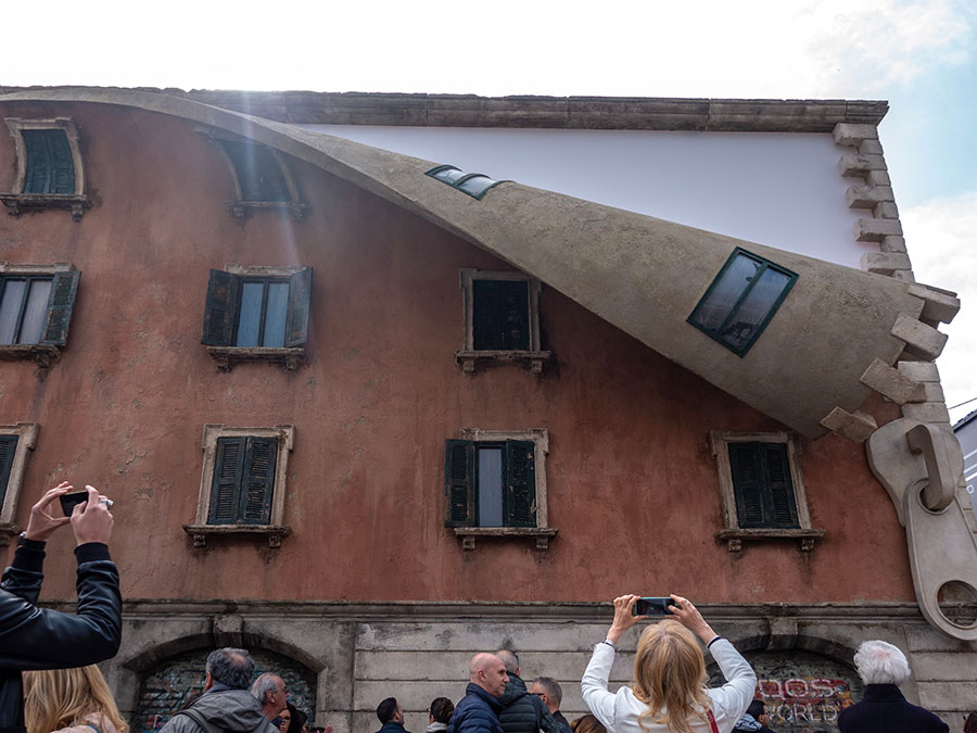 Alex Chinneck, Opificio 31, Milan Design Week 2019