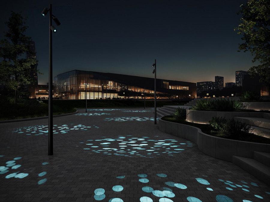 customized projection with gobo