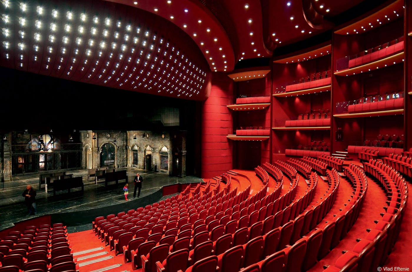 National Theatre, Balcony - L&L Luce&Light