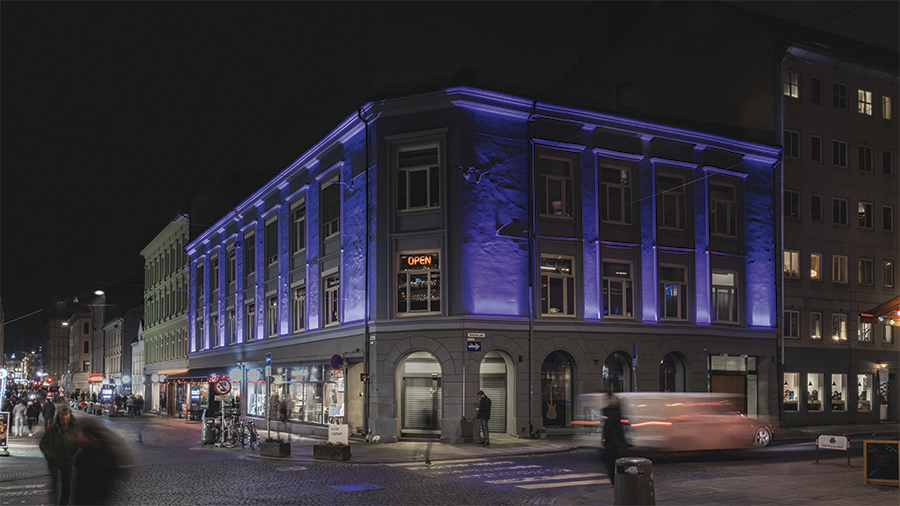 Façade de l'hôtel de ville - L&L Luce&Light