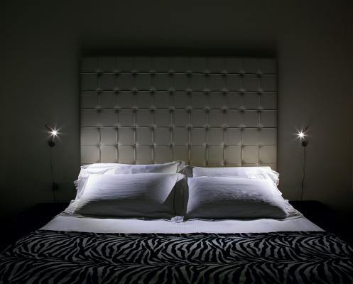 Wall 1, 3000K, 2,5W, satin, Sweet Hotel, Longa di Schiavon, Vicenza, Italy