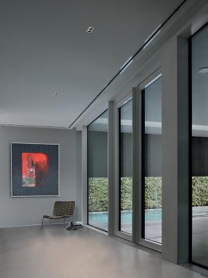 Bitpop 2.1, 3000K, 10W, 17°x45°, bianco, installazione in battuta