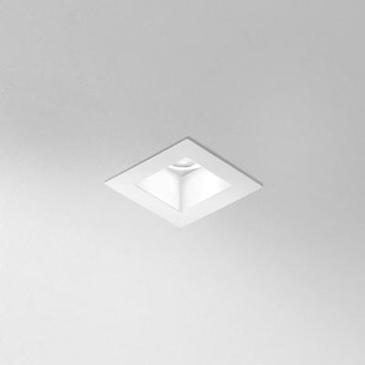 Bitpop 1.0, 3000K, 6,5W, 17°, blanco, interior en acabado blanco, instalación con marco visible