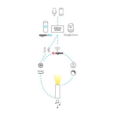 Smart speaker conformity: по запросу доступна версия совместимая с Google Home или Amazon Echo для контроля посредством звуковых команд