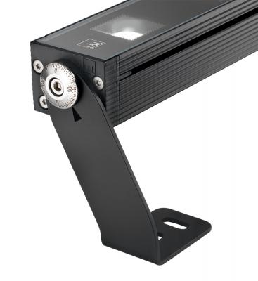 Graduated adjustable bracket, available in two heights: 75 mm, 140 mm