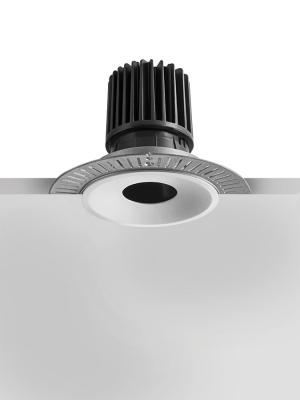 Round cover flush installation