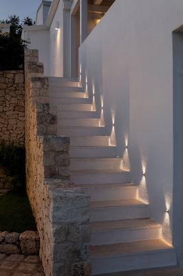 Bright 1.B, 3000K, 3.5W, 2x60°. Private residence, Foggia, Italy. Project by arch. Ciro Alfredo Matarante, photo by Alessio Tamborini