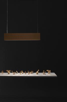 Berica S 2.0, 3000K, 14W, 58°x99°, bronzo antico