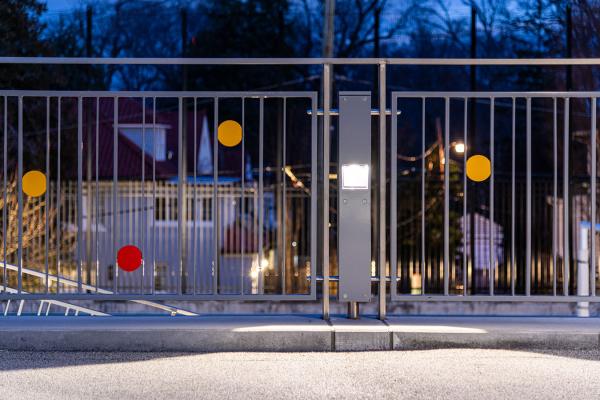 Pasito Mini 1.0, 3000K, 5W, asymmetrical 150°x90°, anthracite. John Eaton Elementary School, Washington DC, US. Project: Ambridge Architecture. Photo: Chris Ambridge AIA