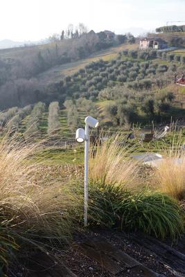 Pivot B 3.9, 3000K, 25W, 15°-38° range ottico, bianco