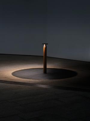 Olo 1.1, 14W, 3000K, radiale 180°, corten