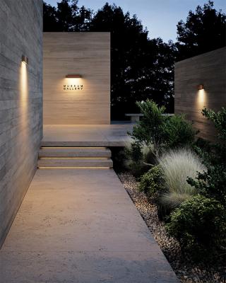 Berica OUT 3.1, 3.2, 3000K, diffusa, monoemissione, corten