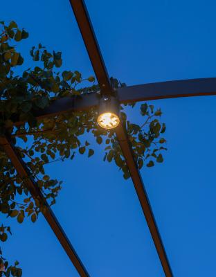 Ginko 3.0, 2200K, 15W, sharp 48°, shadow-effect filter, custom finish | Ginko 3.0, 2200K, 15W, sharp 48°, shadow-effect filter, custom finish