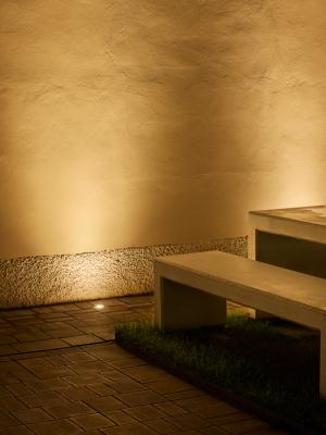 Bright 2.4, 3000K, 7W, 34°, acciaio inox