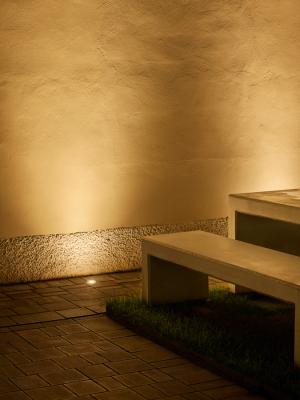 Bright 2.4, 3000K, 7W, 34°, acier inox