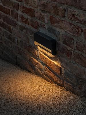 Lira 2.0, 12W, 3000K, asimmetrica, antracite