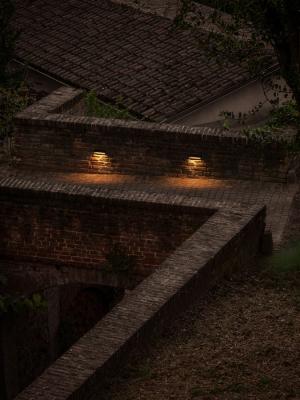 Lira 2.0, 12W, 3000K, asimmetrica, antracite