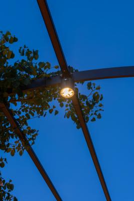 Ginko 3.0, 2200K, 15W, sharp 48°, shadow-effect filter, custom finish