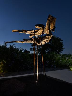 Ginko 2.0, 4000K, 7W, sharp 61°, Edelstahl