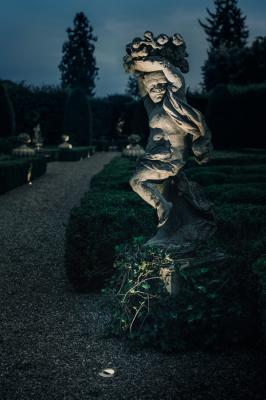 Smoothy 5.6, 4000K, 7W, 11°, edelstahl, bildschirm halb schwarz mit Siebdruck