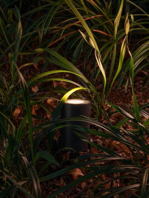 Spot 2.4, 8W, 3000K, 58°, antracite, picchetto per installazione a terra