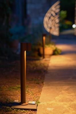 Intono B 1.1, 2200K, 9W, asymmetrisch, corten, Blendschutzschirm, Intono B 1.2, 2200K, 9W, asymmetrisch, corten, Blendschutzschirm