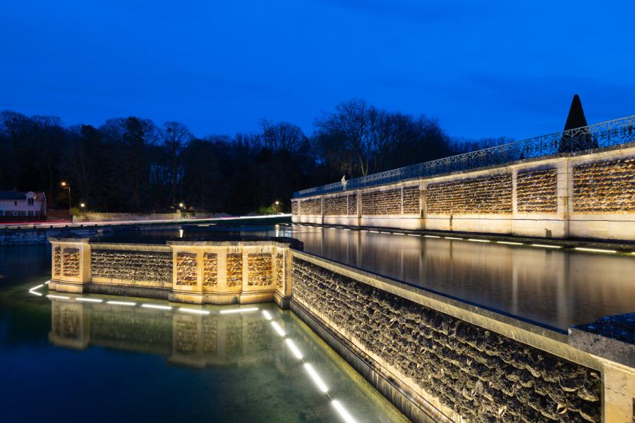 Illuminazione Abreuvoir de Marly