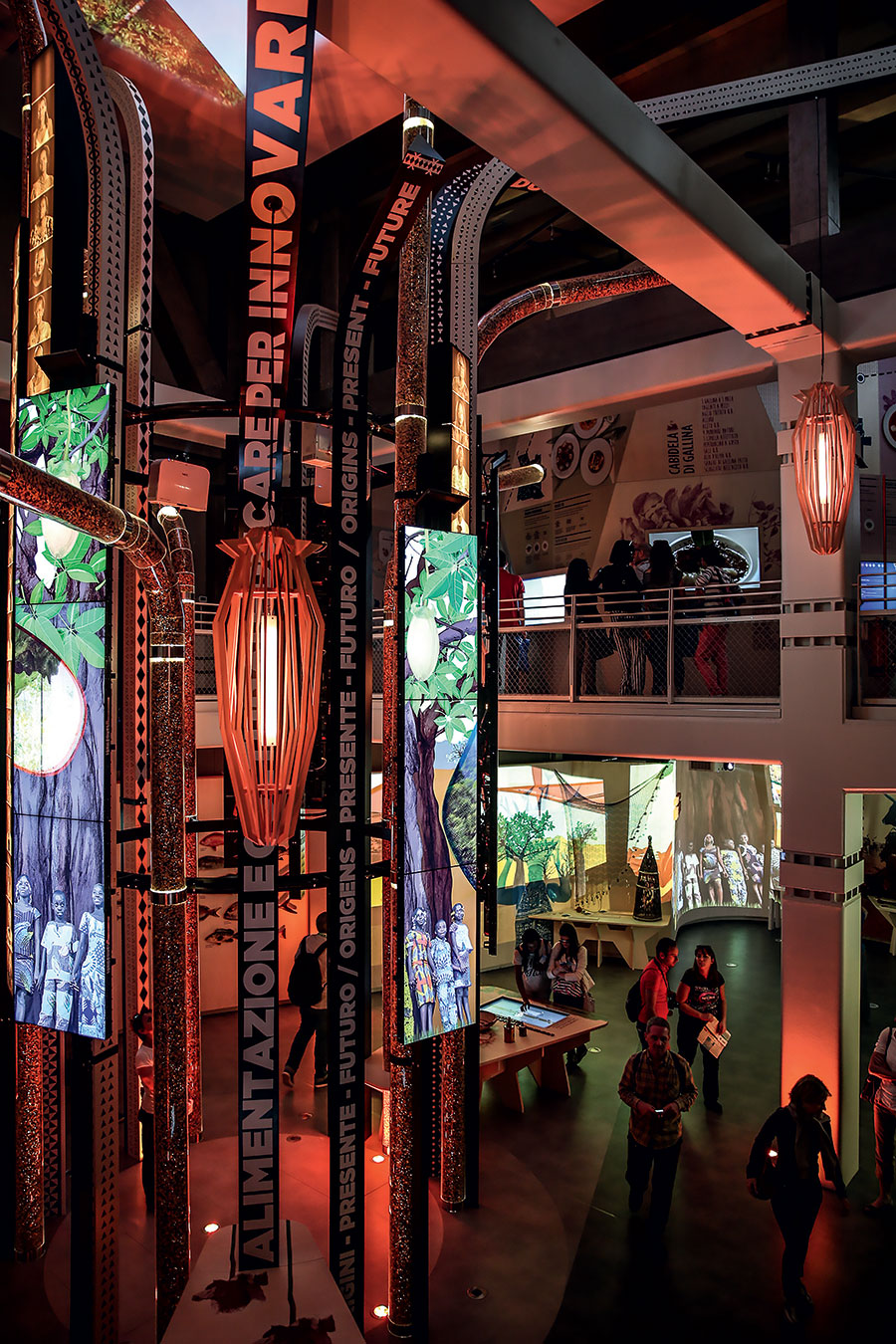 Éclairage Le Pavillon Angola - EXPO 2015