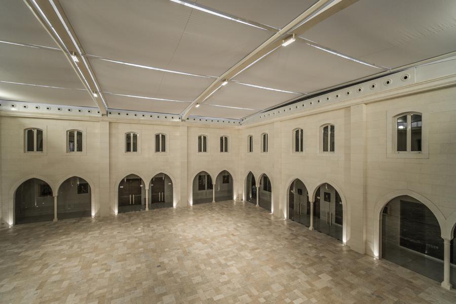 Iluminación Claustro de los padres antonianos, Monasterio de San Antonio