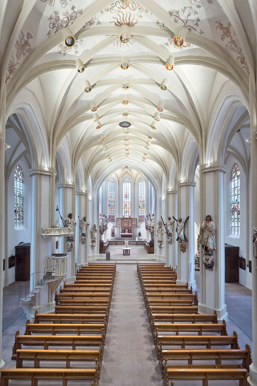 Illuminazione Basilica di St. Cyriakus