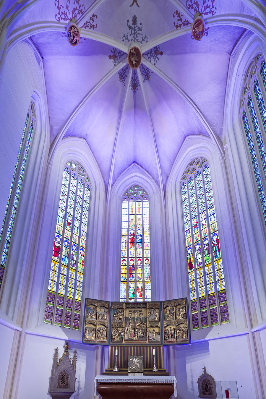 Lighting Basilica of St. Cyriakus