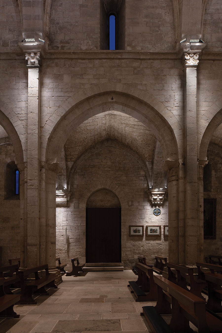 Basilica del Santo Sepolcro Beleuchtung