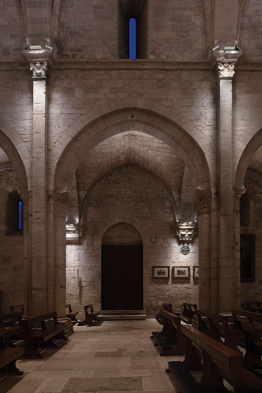 Lighting Basilica of the Holy Sepulchre