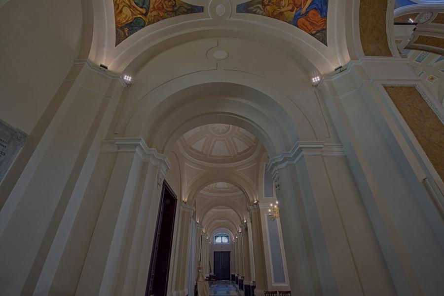 Освещение Базилика-святилище Санта Мария делла Неве