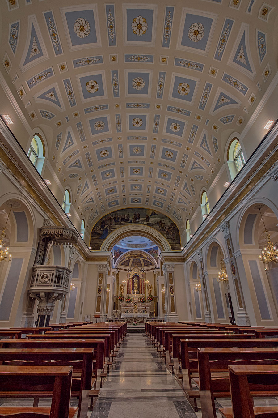 Illuminazione Basilica Santuario di Santa Maria della Neve