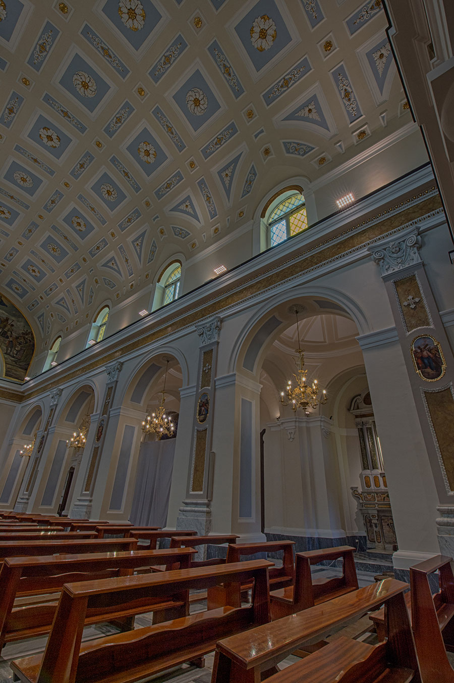 Lighting Basilica Santa Maria della Neve