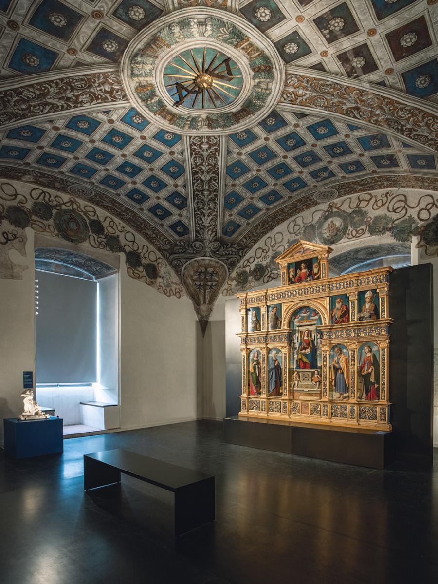 Lighting Castello di San Giorgio, Mantua Ducal Palace