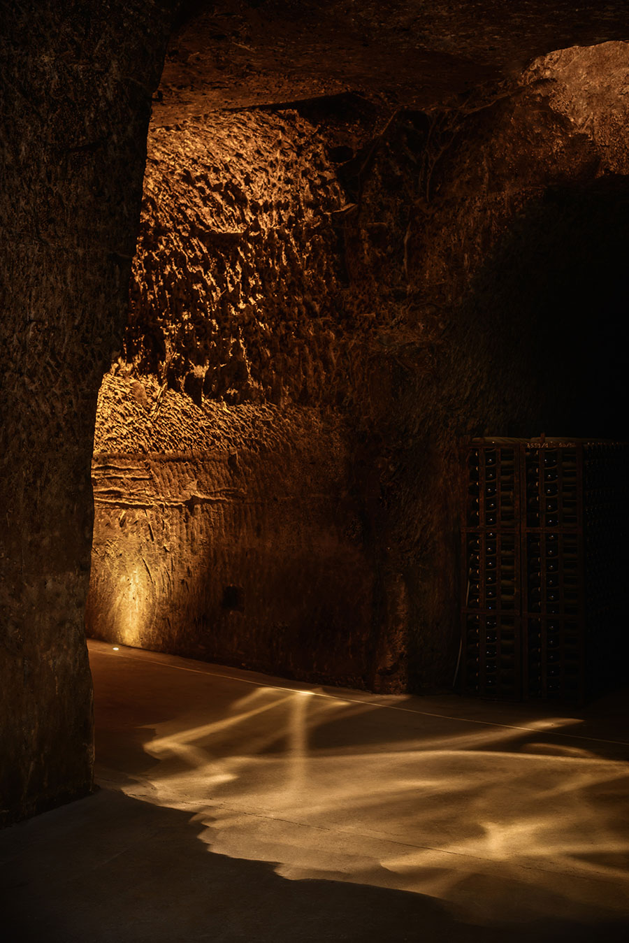 Éclairage Caves Champagne Joseph Perrier