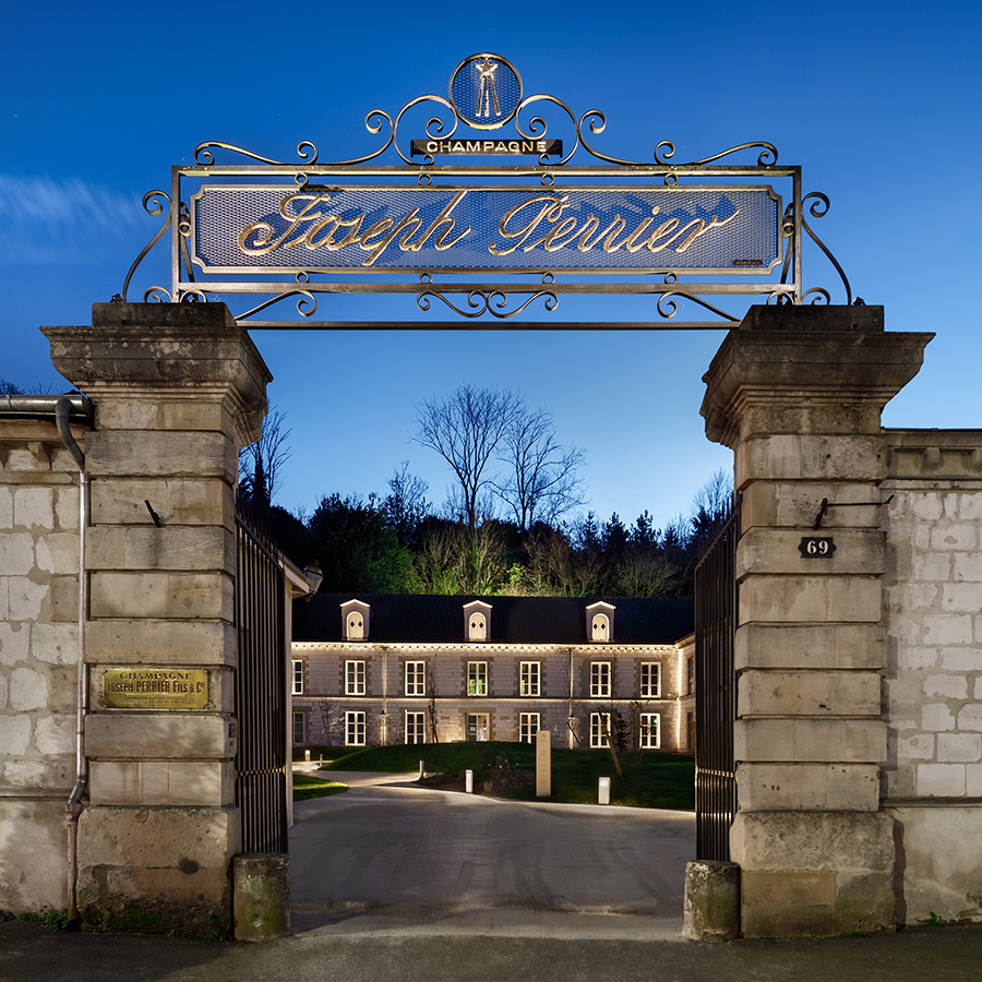 Éclairage Caves Champagne Joseph Perrier