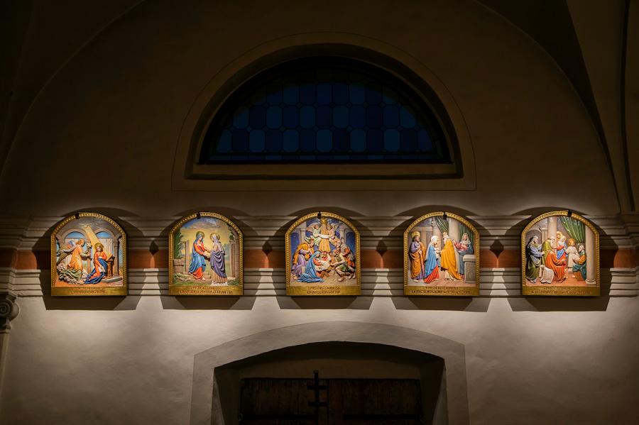 Iluminación Pequeña iglesia de «Nuestra Señora de las Gracias»