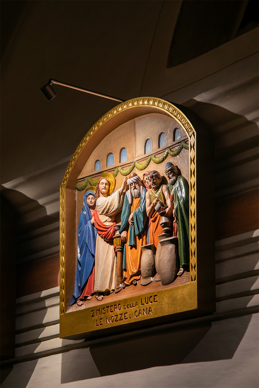 Kirche „Madonna delle Grazie” Beleuchtung