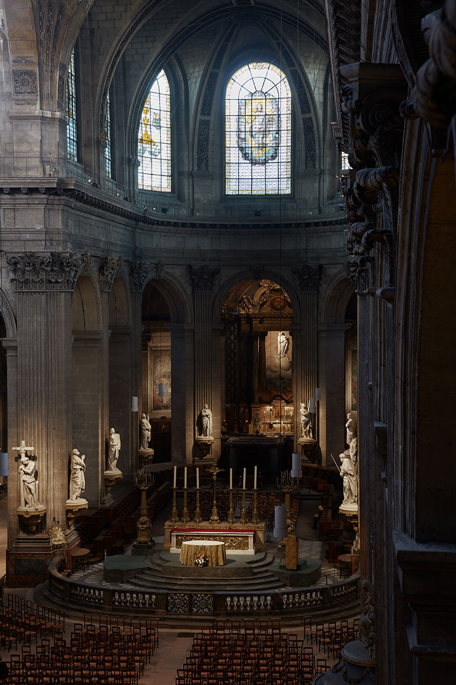 Lighting Church of Saint Sulpice