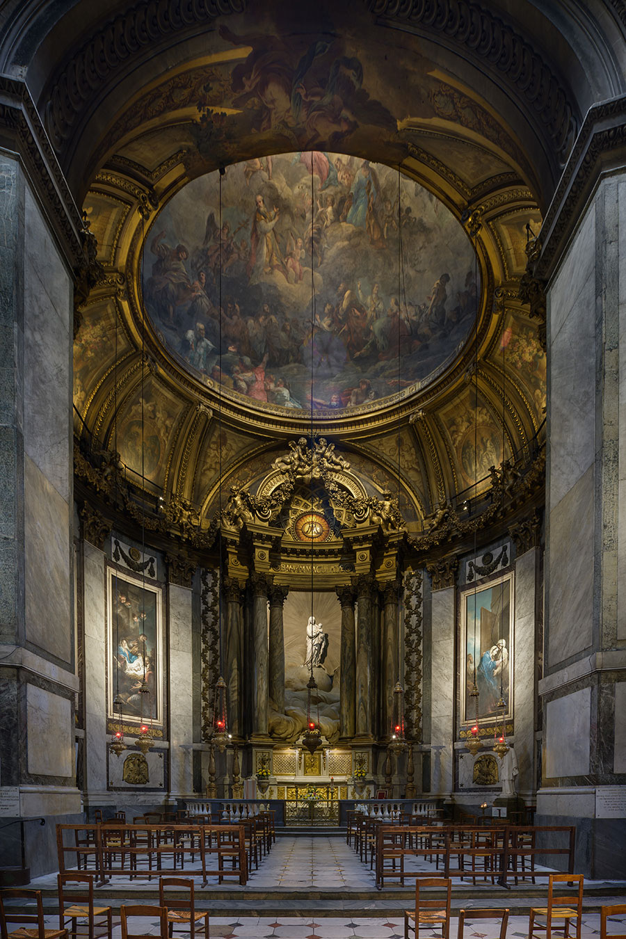 Lighting Church of Saint Sulpice