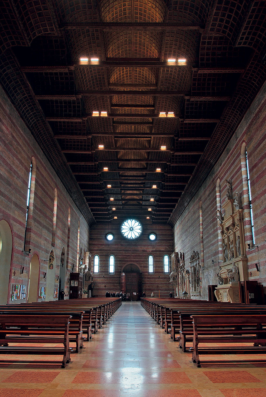 Lighting Church of the Eremitani