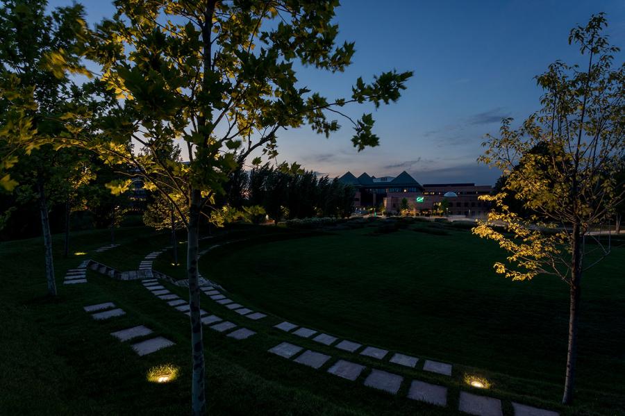 Lighting Crédit Agricole Green Life – Arboretum Park